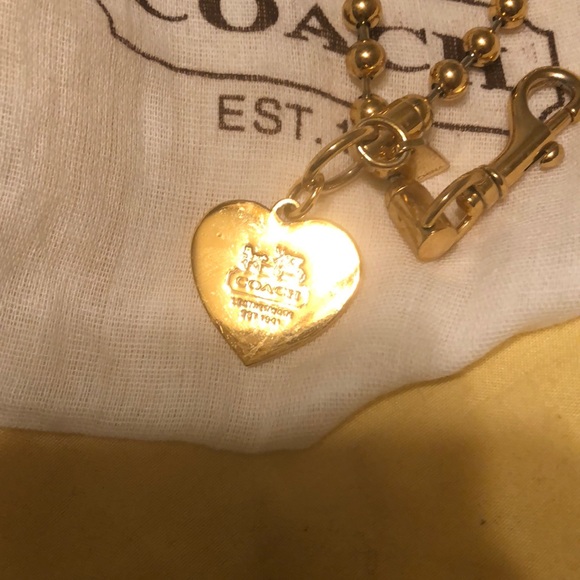 Coach two sided beaded charm necklace - Picture 2 of 2